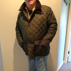 Men’s quilted Ralph Lauren coat